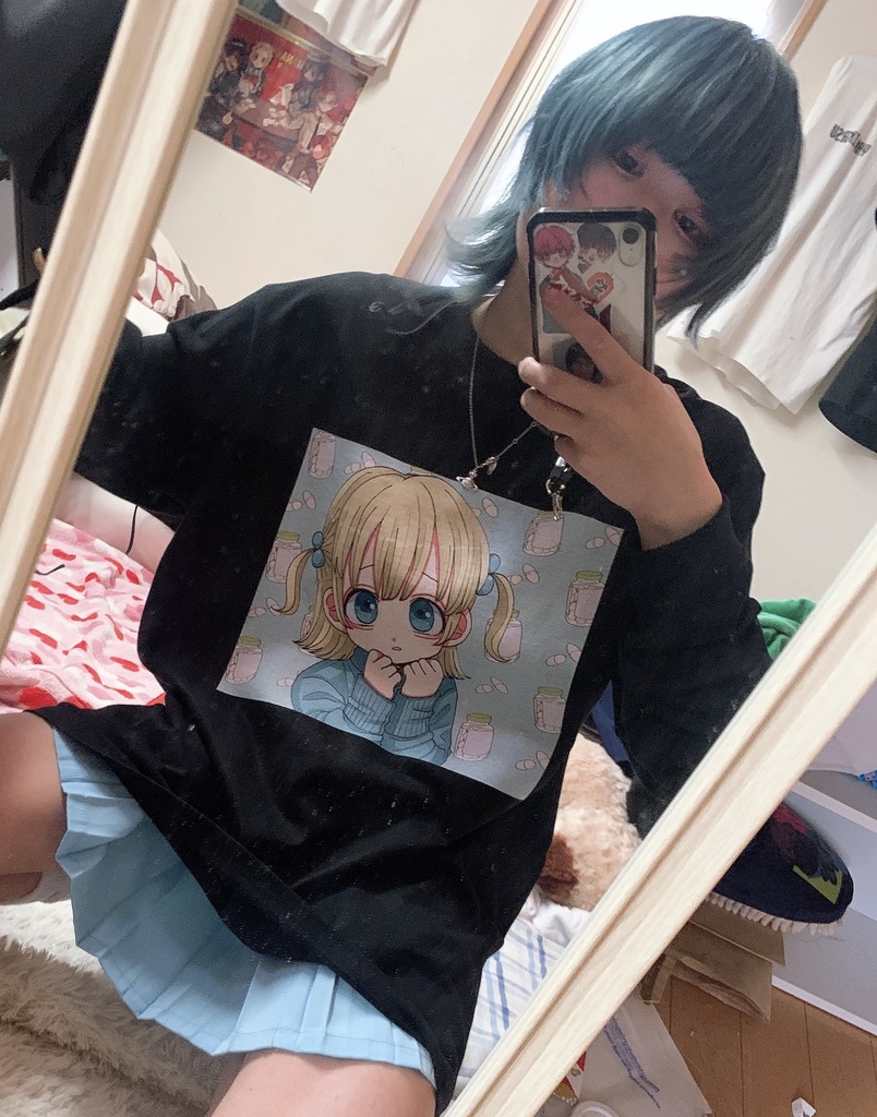 めんたるへらへらver.2 長袖Tシャツ