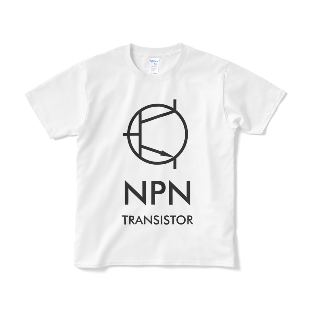 NPNトランジスター Tシャツ（短納期）