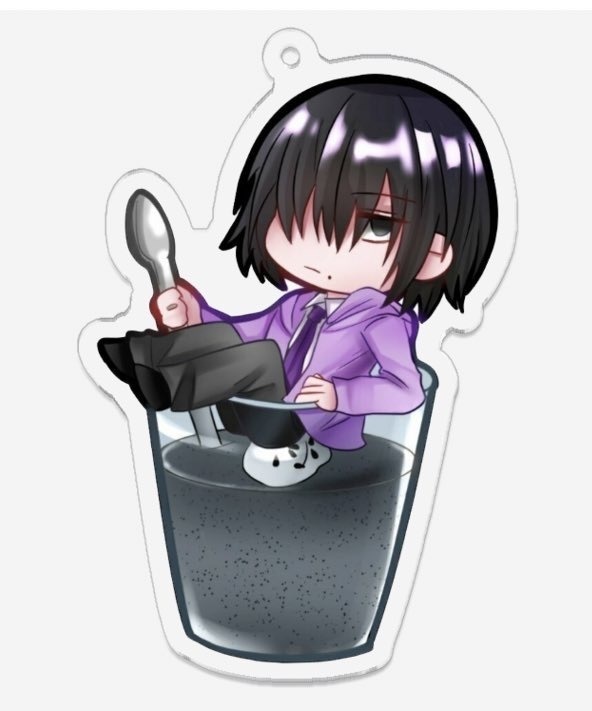 お菓子アクキー:くろえ