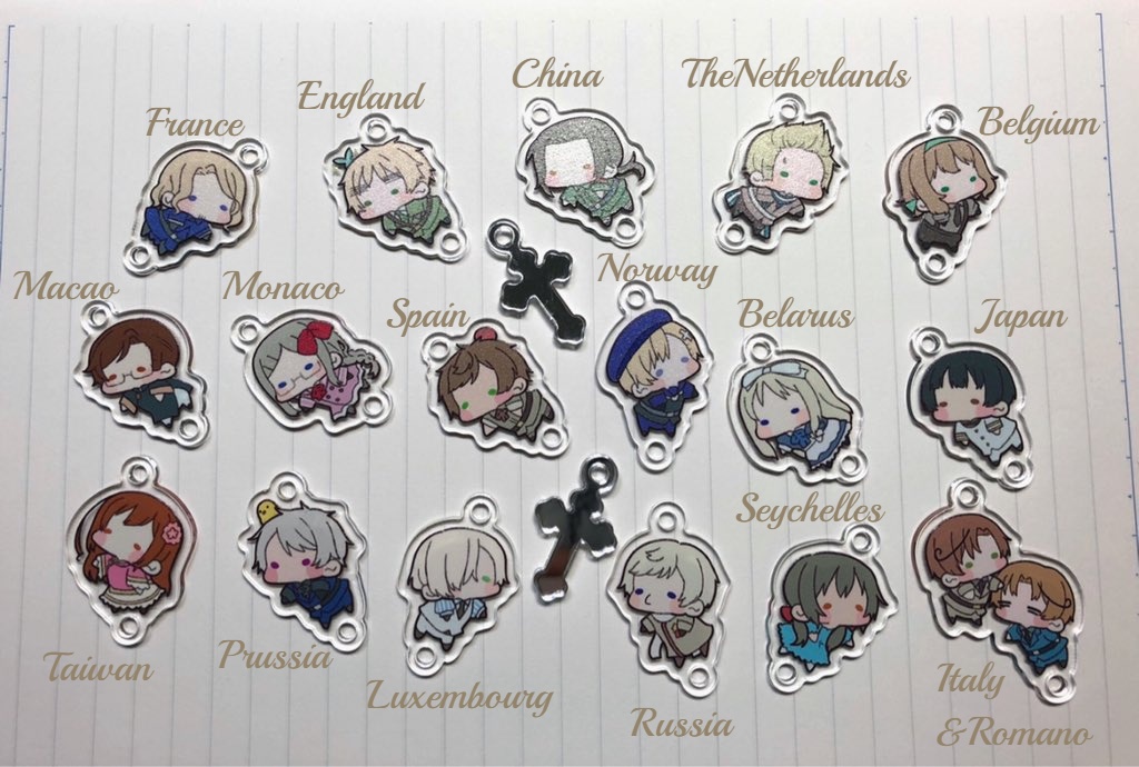 つながる∞もちっぺアクキー