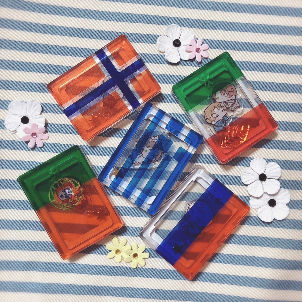 タロット風ぶら~んアクリルカード