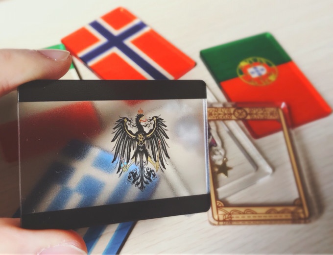 タロット風ぶら~んアクリルカード