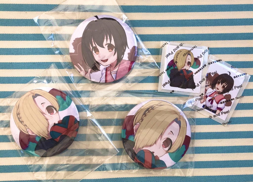 びっく!缶バッジ +