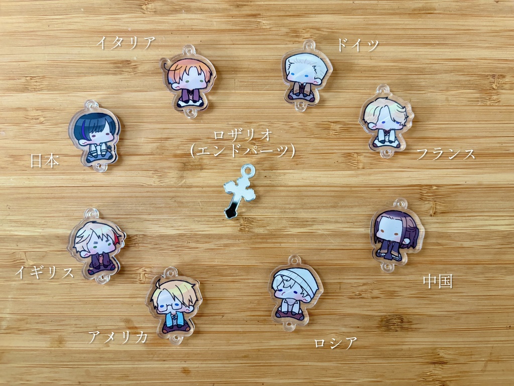 【NEW】\ちょこんと/つながる∞もちっぺアクキー