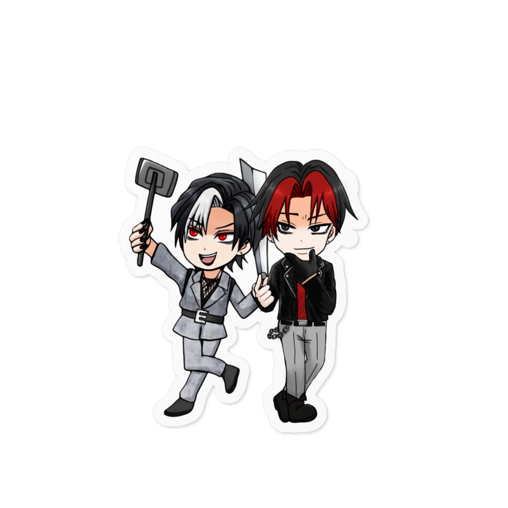 【UM】2~4人ステッカー