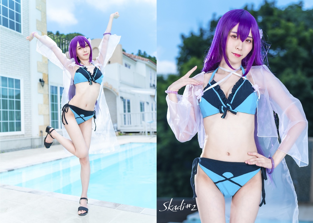 【期間限定20%オフ】FGO水着スカディ コスプレ写真集#2