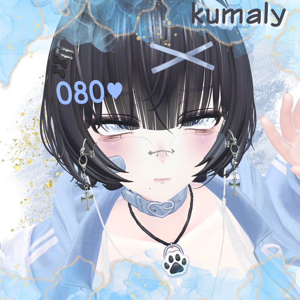 【SALE✨】きゅるんはぁとあい Eye Texture【15avatar対応】