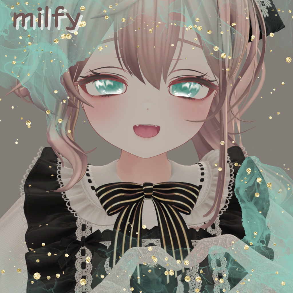 【SALE✨】きゅるんはぁとあい Eye Texture【15avatar対応】