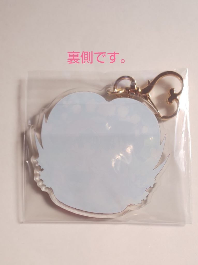 祐羽赤ずきんと九条オオカミ・アクキー