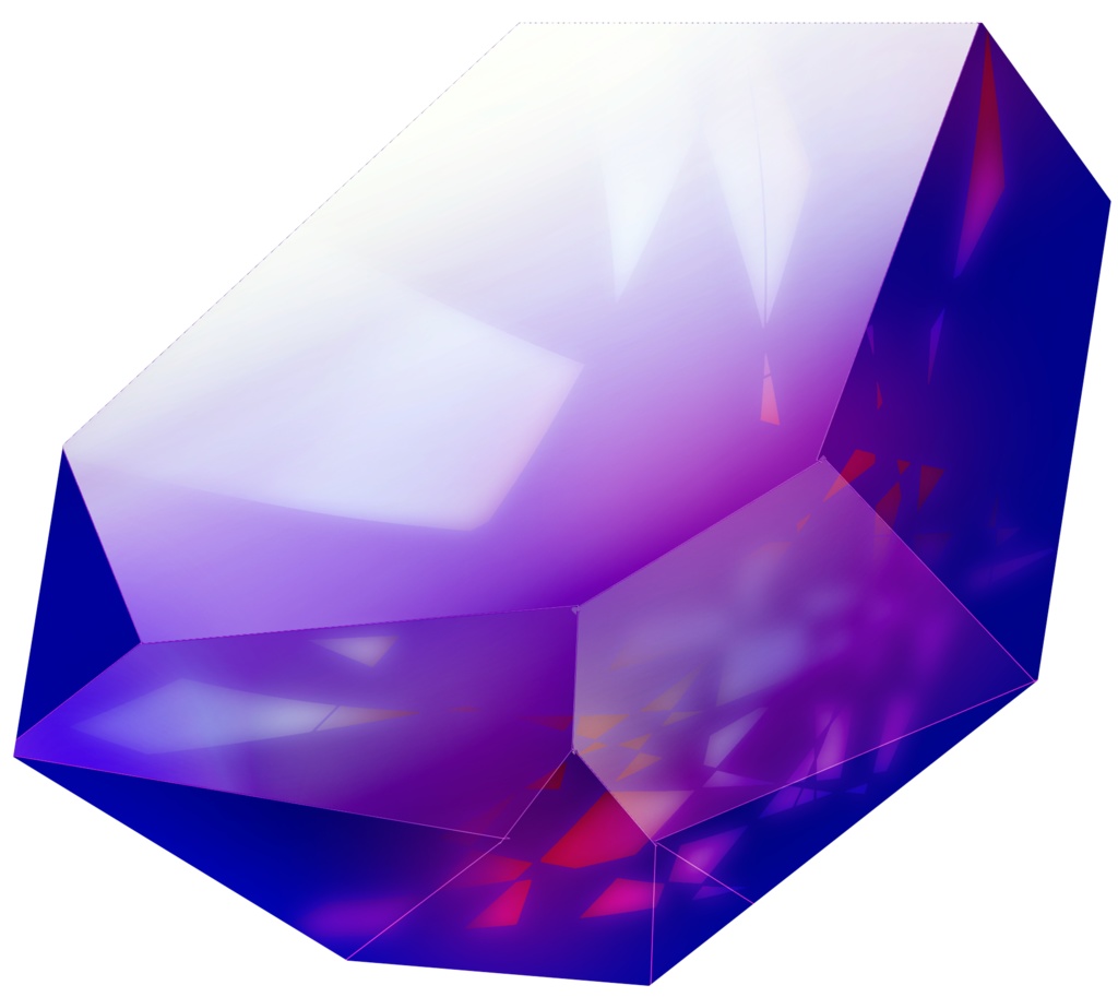 色とりどりの鉱石素材