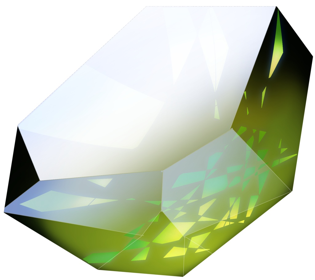 色とりどりの鉱石素材