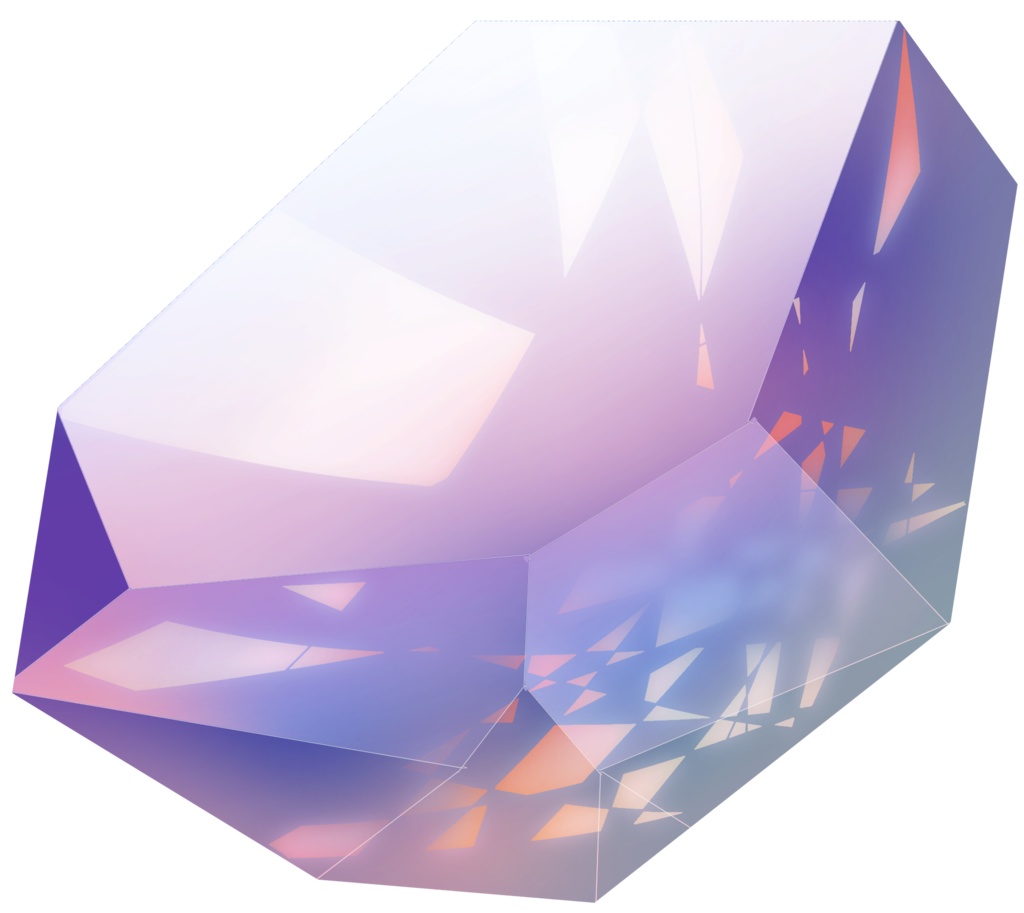 色とりどりの鉱石素材