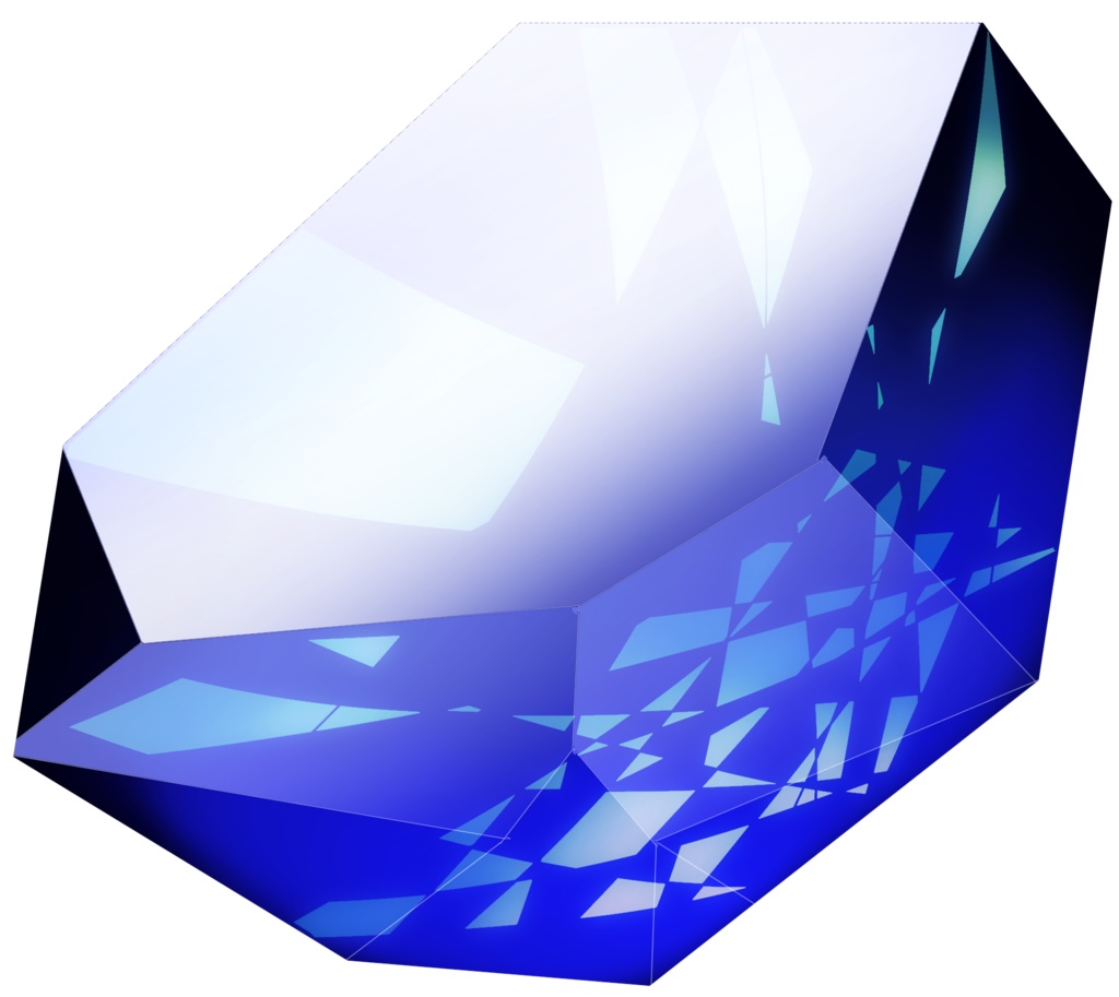 色とりどりの鉱石素材