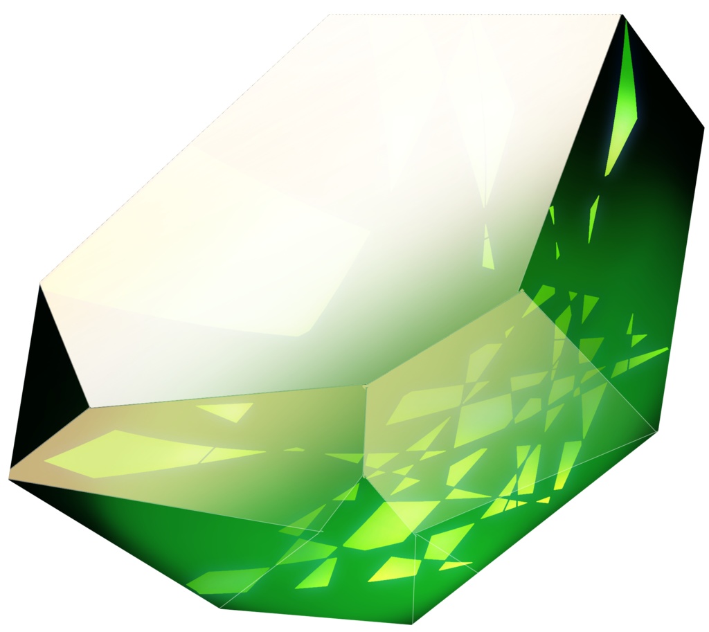 色とりどりの鉱石素材