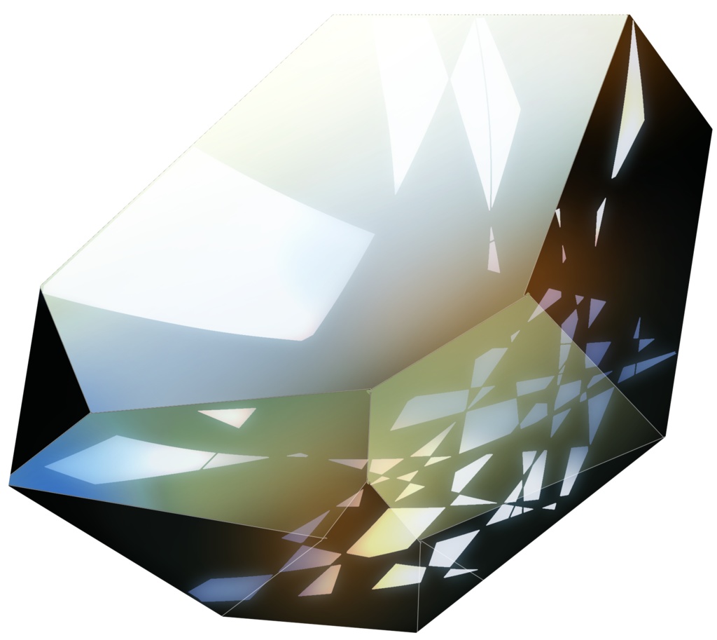 色とりどりの鉱石素材