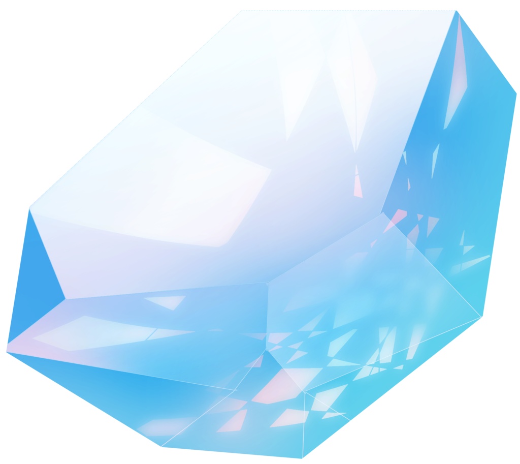 色とりどりの鉱石素材