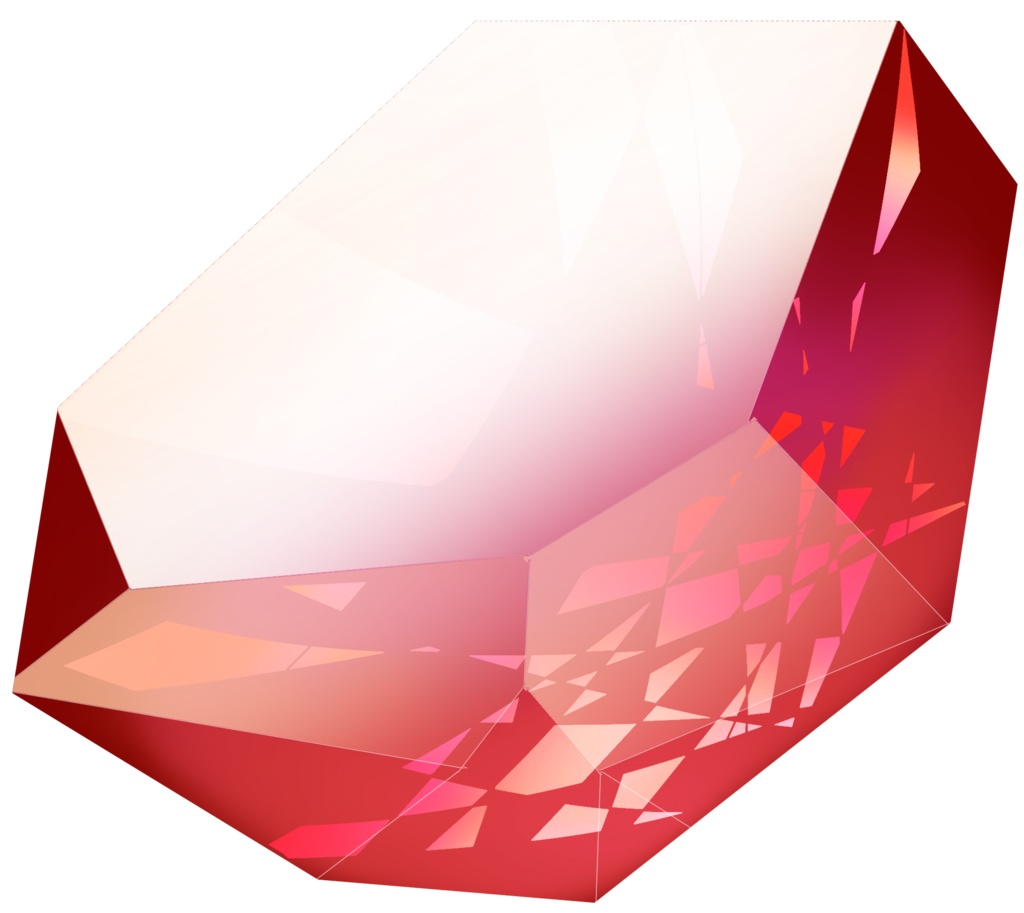 色とりどりの鉱石素材