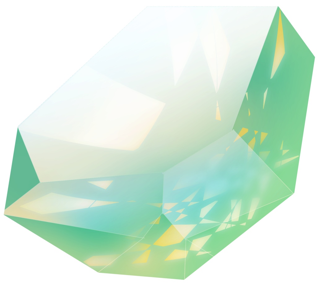 色とりどりの鉱石素材