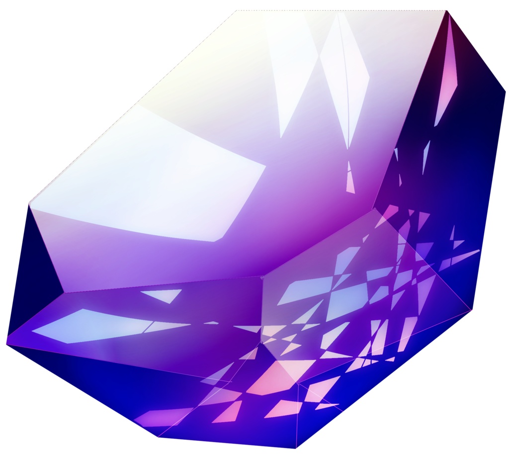 色とりどりの鉱石素材