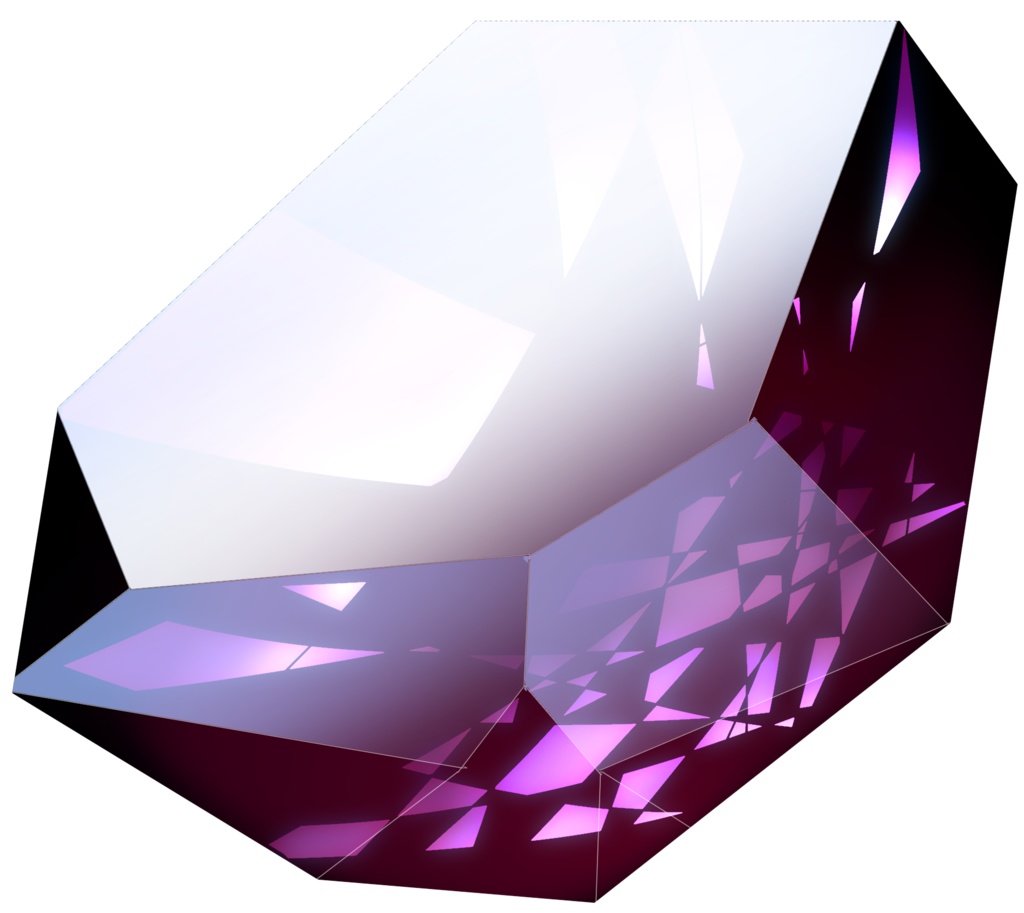 色とりどりの鉱石素材