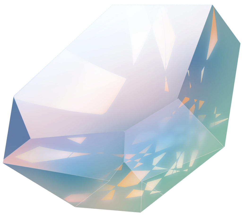 色とりどりの鉱石素材