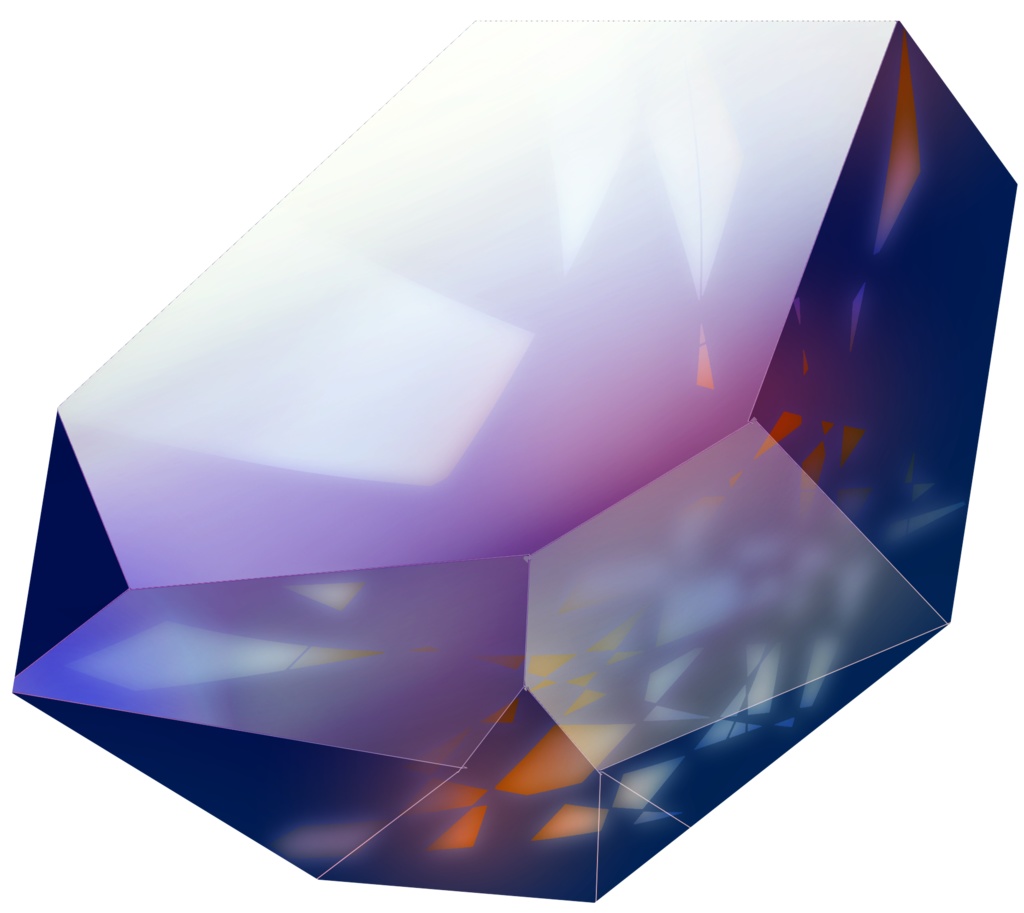 色とりどりの鉱石素材