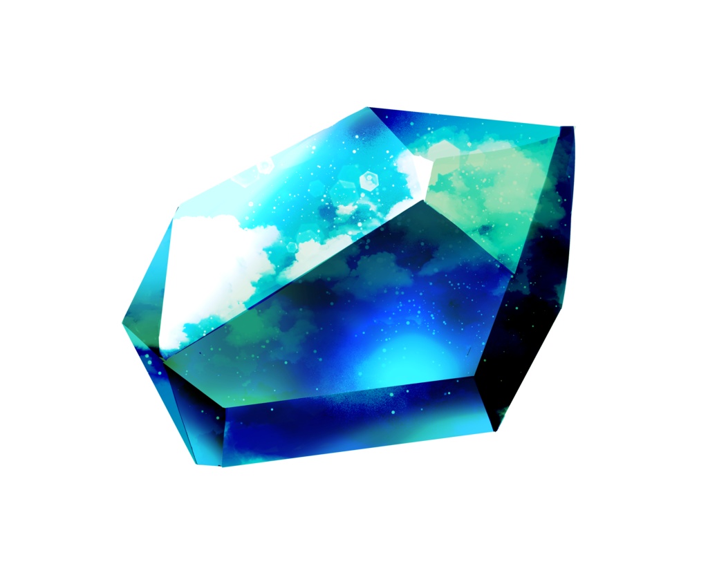 空を宿した宝石