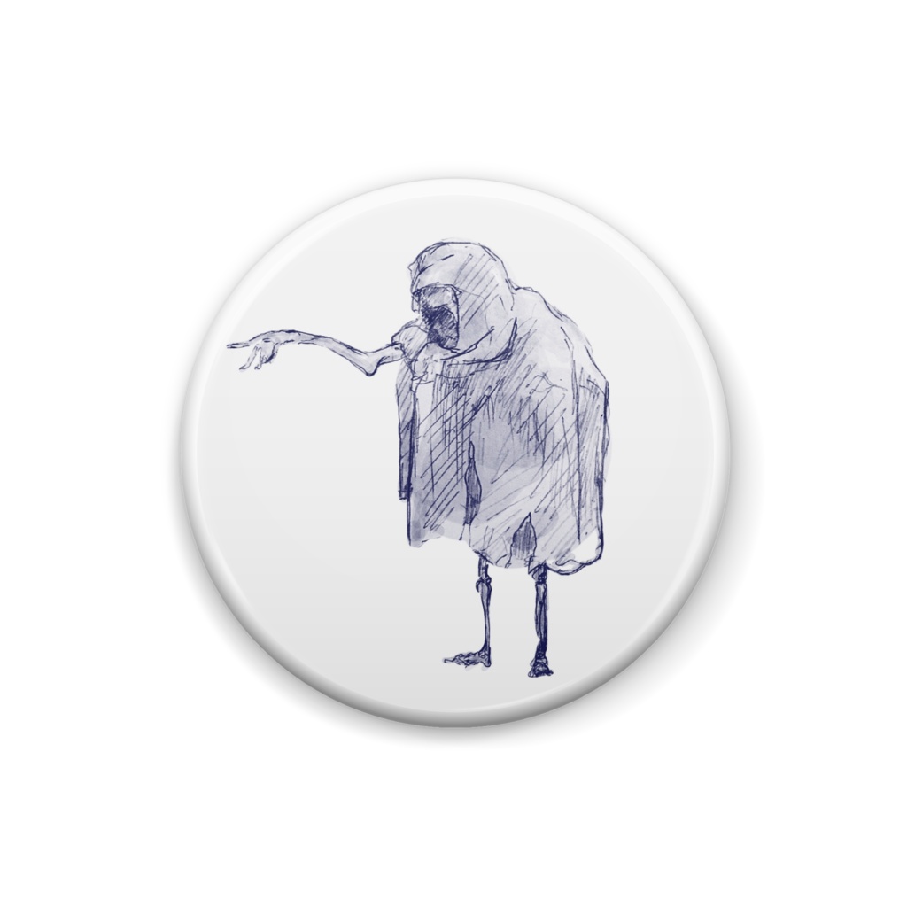 【バーバヤーガ】缶バッジ