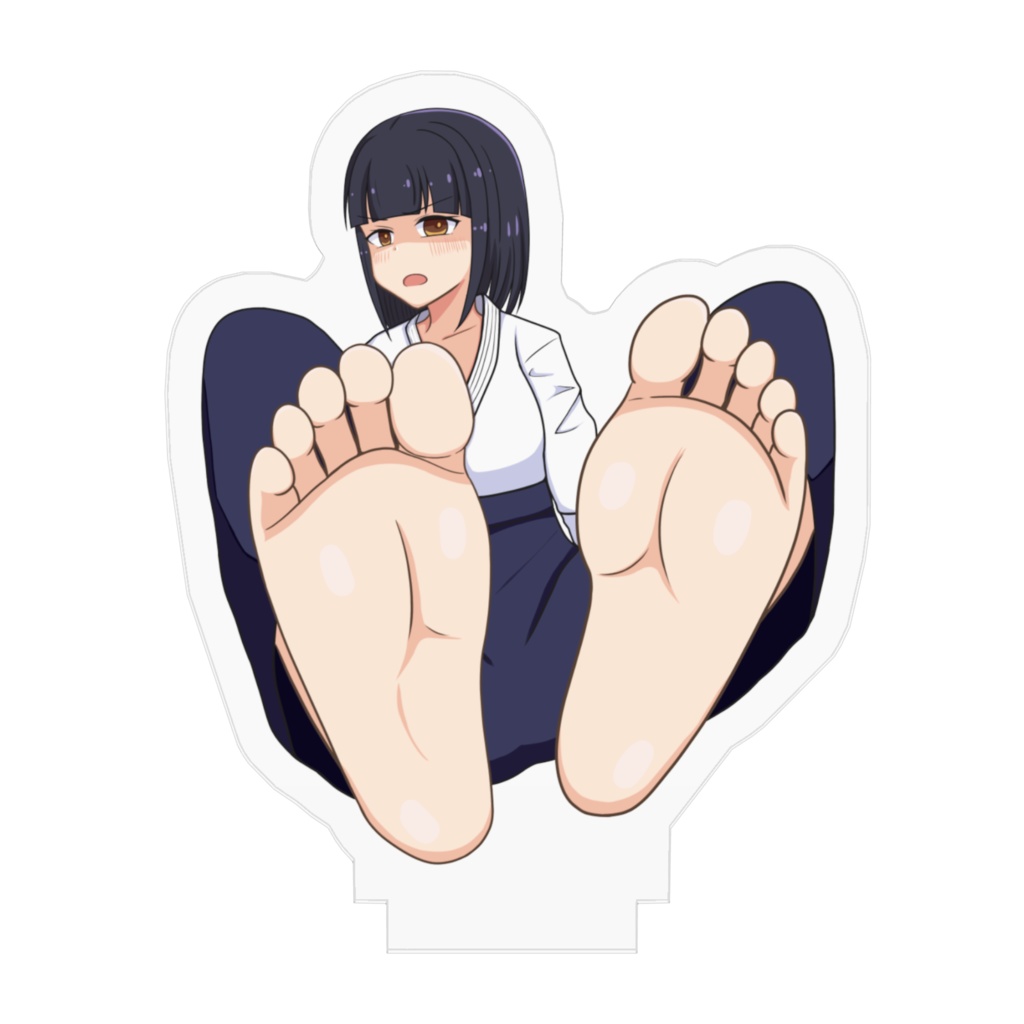 日和足裏アクリルフィギュア