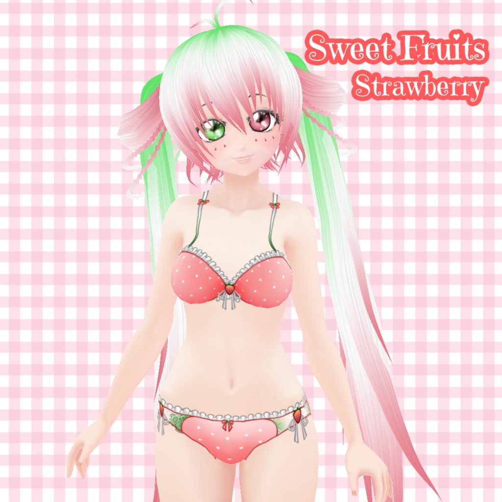 Sweet Fruits - Strawberry [VRoid Texture]