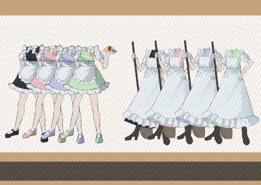 メイドさんセット(全21種)