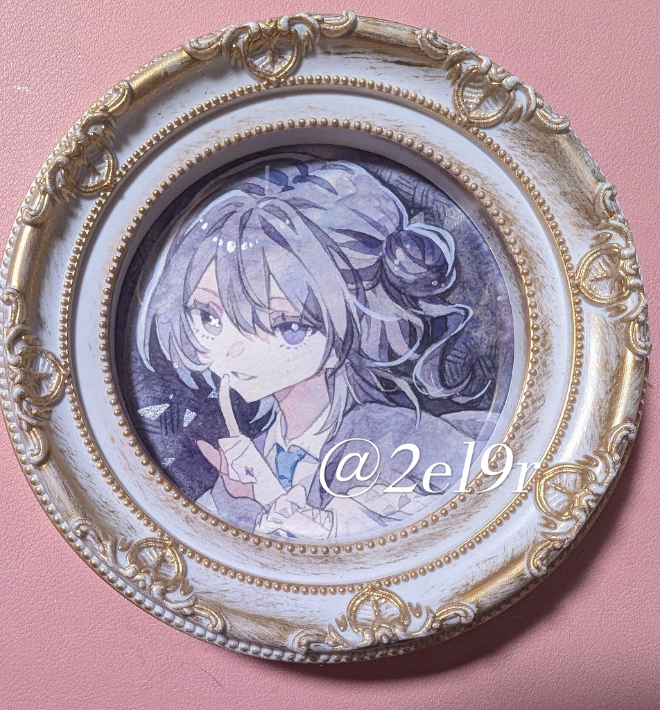 白米様オーダー品+モチーフアクキー