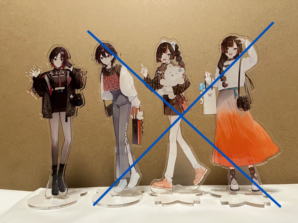 如月れん・蝶屋はなび グッズ_VGGC10th