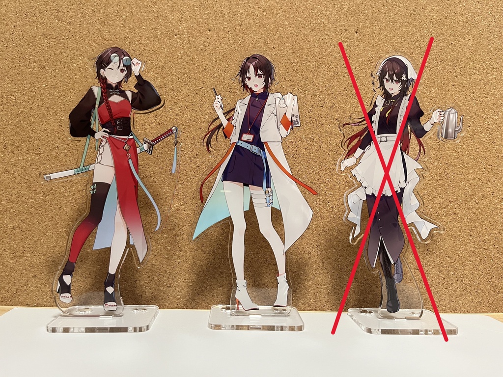 如月れん・蝶屋はなび グッズ_VGGC10th