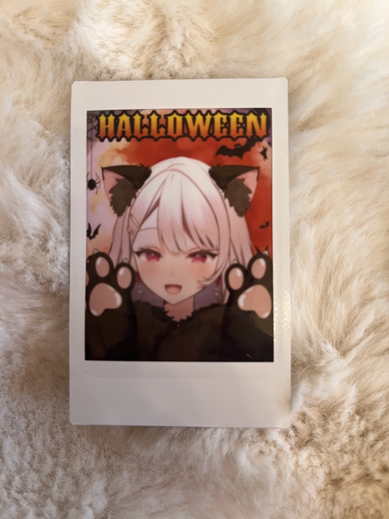 サイン、日付入りチェキ①