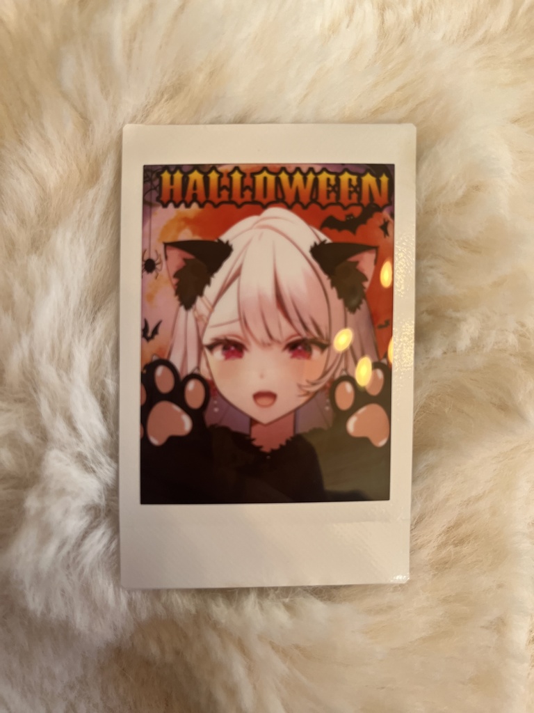 日付、サイン入りチェキ③