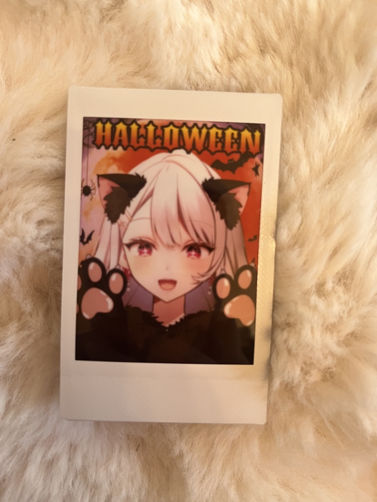 日付、サイン入りチェキ④