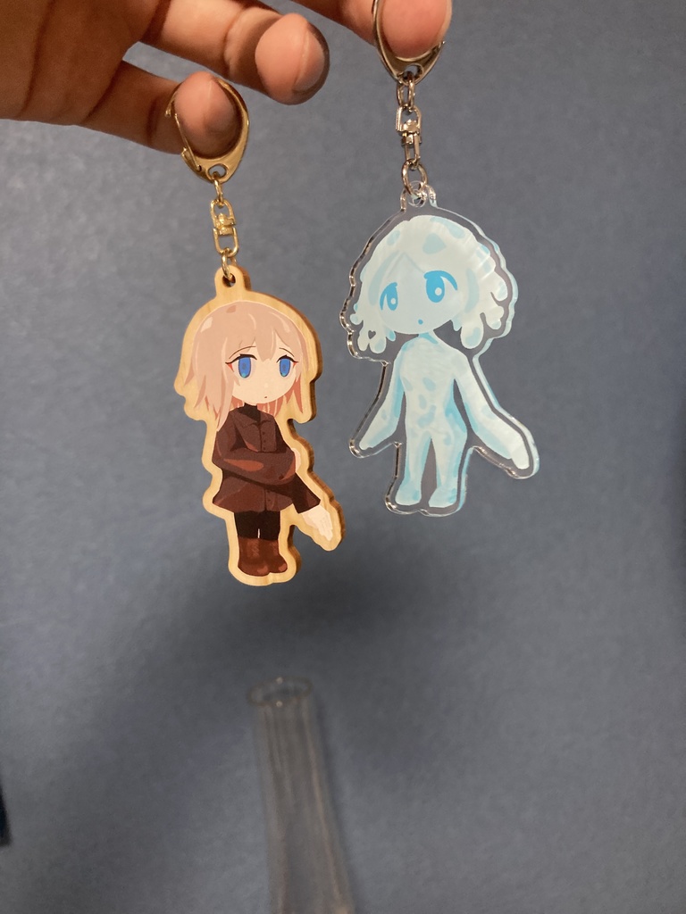 Jeux bleu キーホルダー