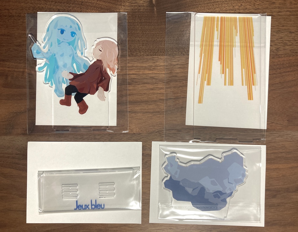 Jeux bleu 三層アクリルスタンド