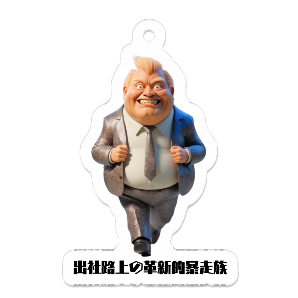 出社路上の革新的暴走族-アクリルキーホルダー