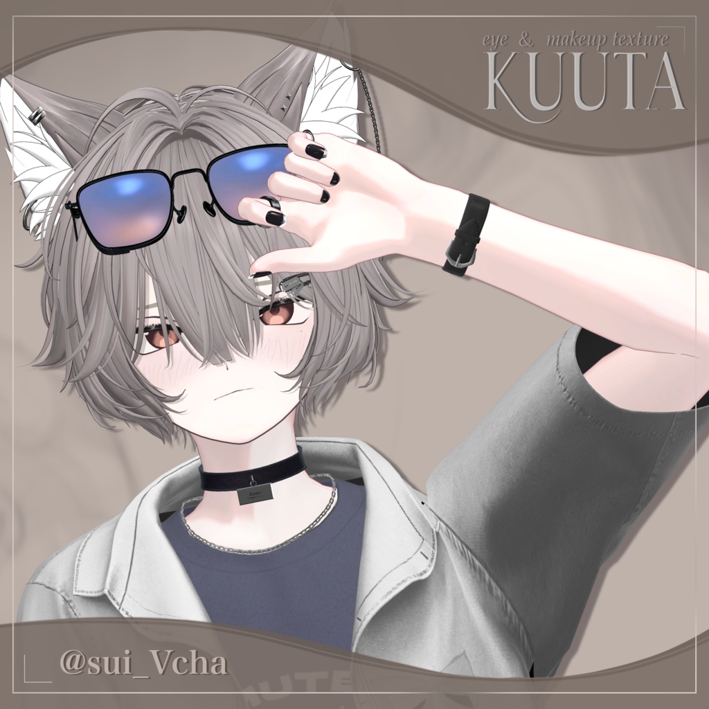 【くうた-kuuta-】No.02 makeup&eyes texture