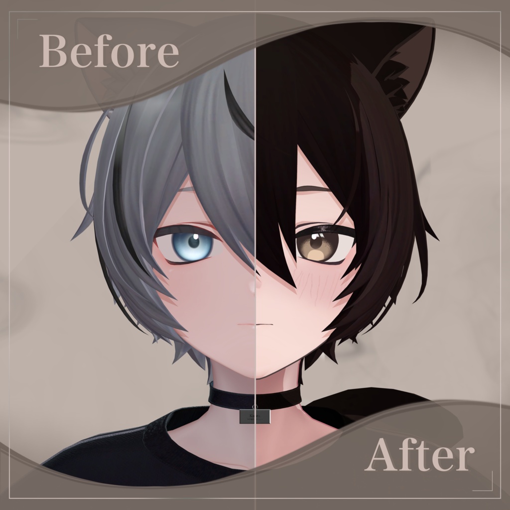 【くうた-kuuta-】No.02 makeup&eyes texture