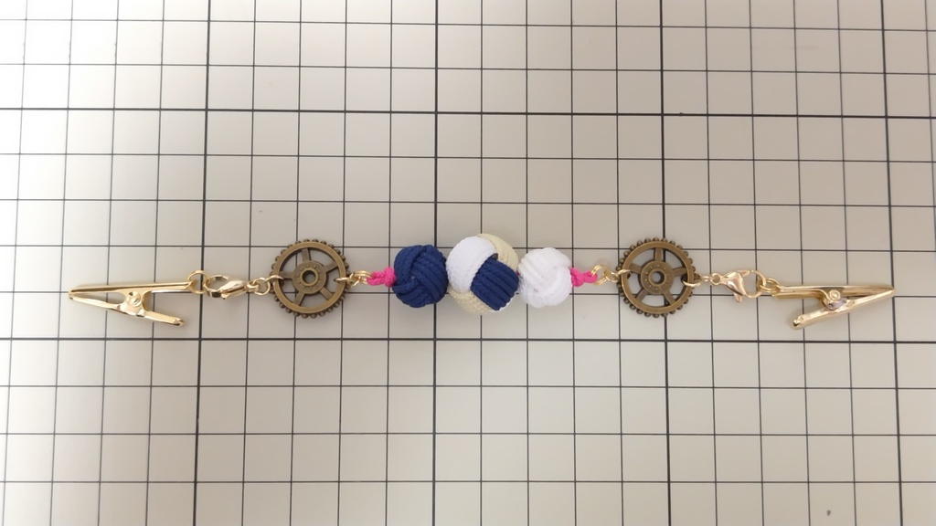 【文アル】避邪鈴結びの羽織紐クリップ