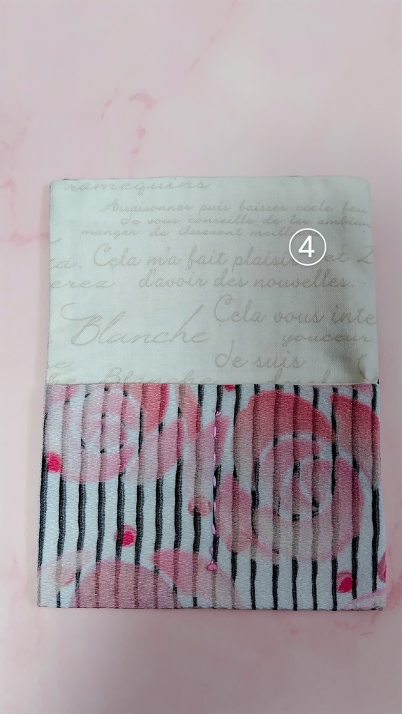 アクリルブロックフィギュア入れ(ペア用) ちりめん地