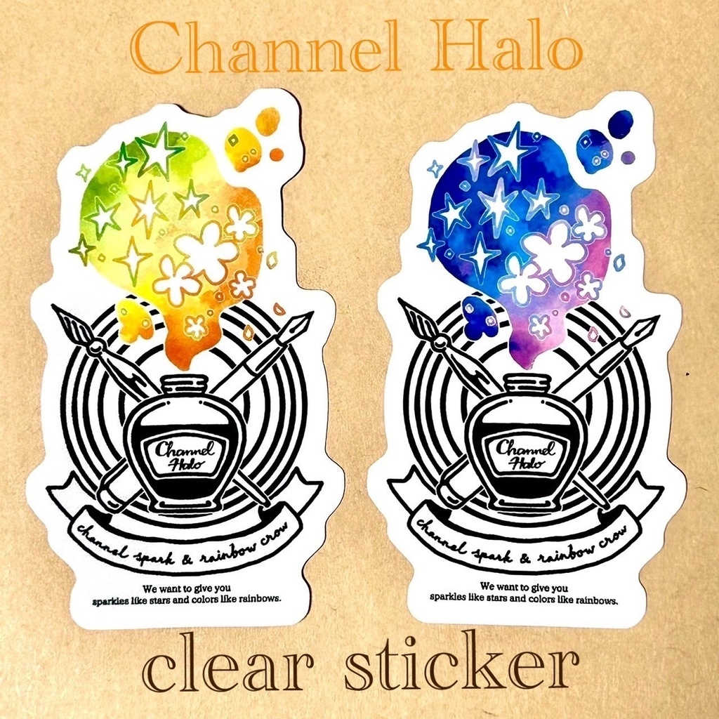 【Channel Halo】ステッカー