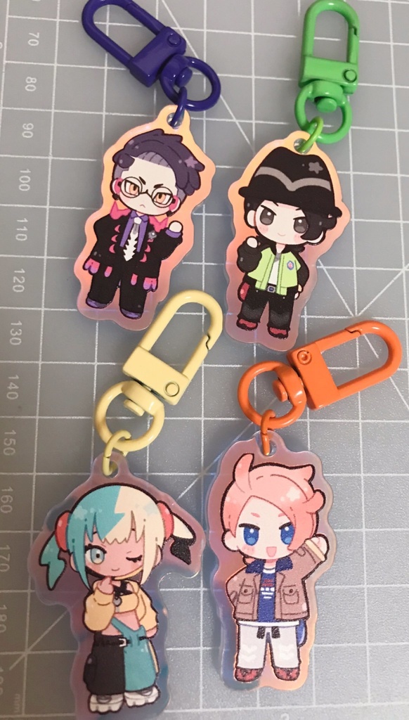 「再販」ZAアクリルキーホルダー4種