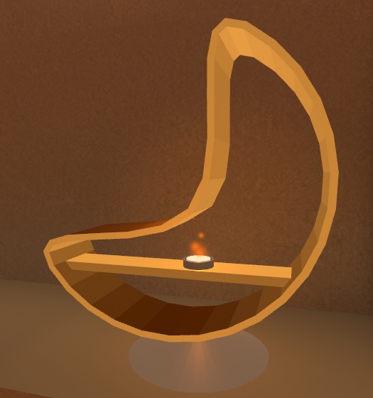 Moon Candle Holder