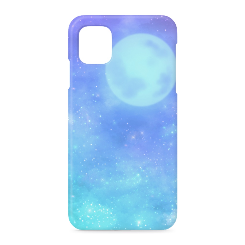 月と星空のiPhoneケース