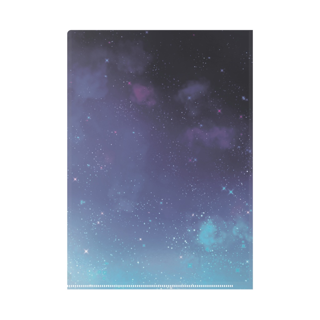 星空クリアファイル