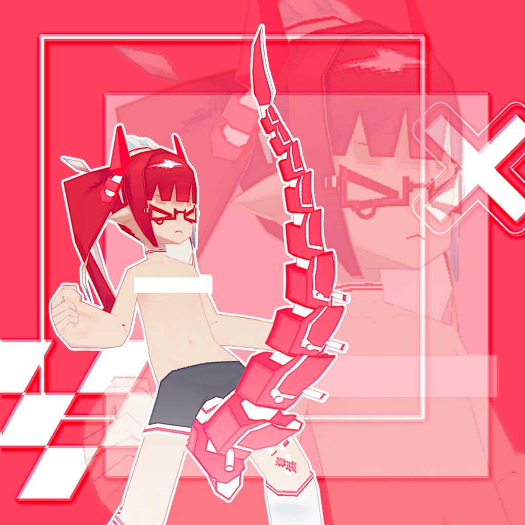 オリジナル3Dモデル「エリンドラ -Eryndra-」v1.0.2